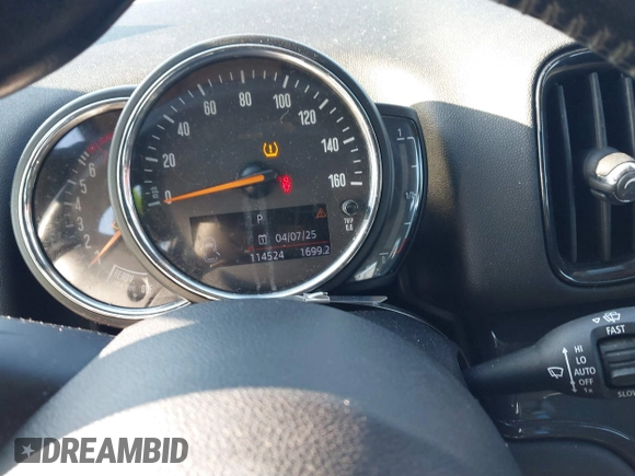 2019 MINI Countryman Cooper with VIN WMZYS7C53K3F45854, listed as a IAAI auction lot 41884080 with 114,524 mi miles and . Bid and sale history available at DreamBid. Image 7.