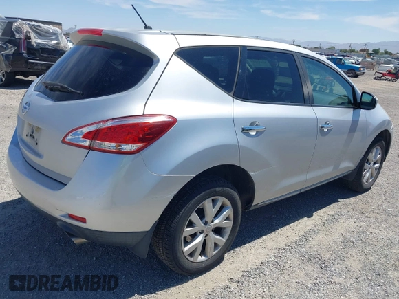2012 Nissan Murano S z VIN JN8AZ1MUXCW100206, wystawiony jako IAAI lot #42497107 z przebiegiem 172 194 mil mil oraz . Historia ofert i sprzedaży dostępna na DreamBid. Obrazek 4.