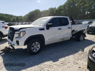 2022 GMC Sierra 1500 with VIN 1GTR9AED9NZ183917, listed as a Copart auction lot 55681144 with 53,331 mi miles and Salvage Title. Bid and sale history available at DreamBid. Image 1.