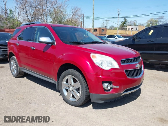 2015 Chevrolet Equinox LTZ with VIN 2GNALDEK0F6382695, listed as a IAAI auction lot 42131840 with 172,141 mi miles. Bid and sale history available at carsss.com. Image 1.