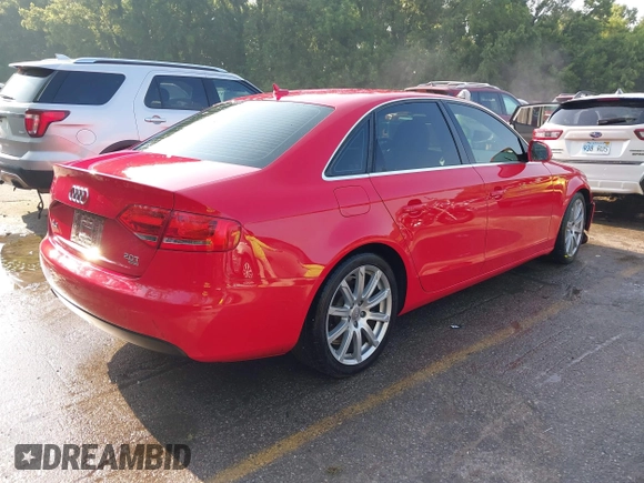 2009 Audi A4 Premium Plus with VIN WAUSF78K39N057389, listed as a IAAI auction lot 42389244 with 216,511 mi miles and . Bid and sale history available at DreamBid. Image 4.
