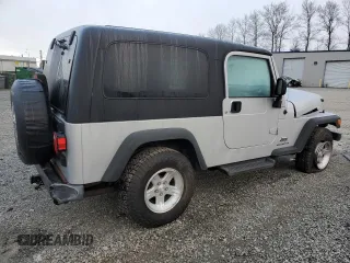 2006 Jeep Wrangler Unlimited LWB with VIN 1J4FA44S66P757473, listed as a Copart auction lot 50405835 with 143,685 mi miles and Salvage Title. Bid and sale history available at carsss.com. Image 3.