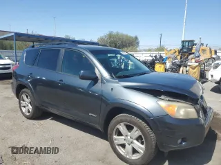 2006 Toyota RAV4 Sport with VIN JTMBD32V066010296, listed as a Copart auction lot 59923645 with 199,449 mi miles and Salvage title. Bid and sale history available at DreamBid. Image 4.