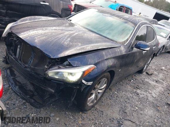 2017 Infiniti Q70 3.7 with VIN JN1BY1AP8HM741443, listed as a IAAI auction lot 41713079 with 138,423 mi miles and . Bid and sale history available at DreamBid. Image 17.