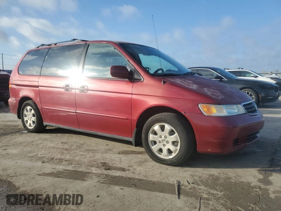 2003 Honda Odyssey EX-L with VIN 5FNRL18933B097823, listed as a Copart auction lot 46882805 with 349,062 mi miles and Clean Title. Bid and sale history available at DreamBid. Image 4.