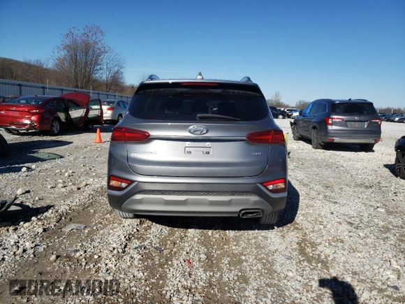 2019 Hyundai Santa Fe Limited with VIN 5NMS53AA4KH042189, listed as a Copart auction lot 35773883 with 34,872 mi miles and . Bid and sale history available at DreamBid. Image 6.