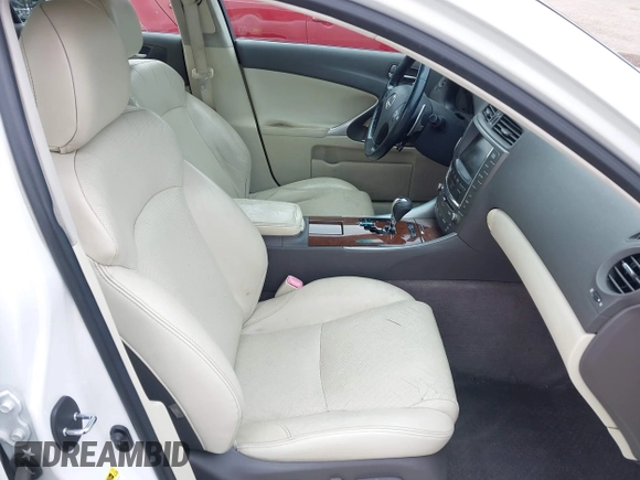 2010 Lexus IS 350 with VIN JTHBE5C21A5024315, listed as a IAAI auction lot 42185188 with 247,738 mi miles and . Bid and sale history available at DreamBid. Image 5.