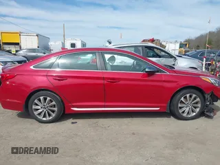 2017 Hyundai Sonata Sport with VIN 5NPE34AF9HH451174, listed as a IAAI auction lot 41732736 with 95,937 mi miles. Bid and sale history available at carsss.com. Image 13.