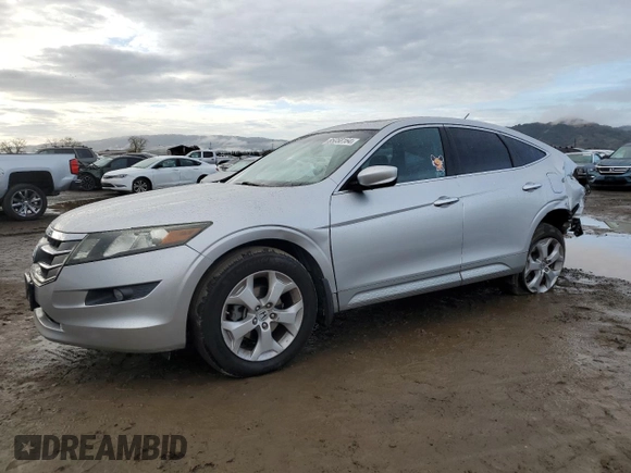 2010 Honda Crosstour EX-L with VIN 5J6TF1H52AL004434, listed as a Copart auction lot 85058164 with 177,800 mi miles and Salvage Title. Bid and sale history available at carsss.com. Image 1.