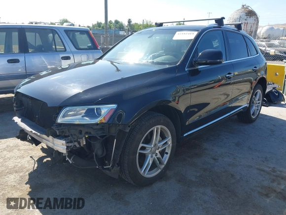 2017 Audi Q5 Premium with VIN WA1C2AFP5HA066514, listed as a IAAI auction lot 42182419 with 89,957 mi miles and . Bid and sale history available at DreamBid. Image 2.