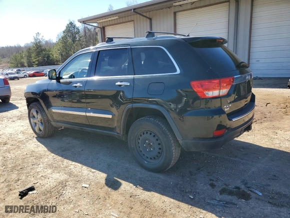 2012 Jeep Grand Cherokee Overland with VIN 1C4RJFCG0CC232021, listed as a Copart auction lot 89358695 with 129,196 mi miles and Salvage Title. Bid and sale history available at carsss.com. Image 2.