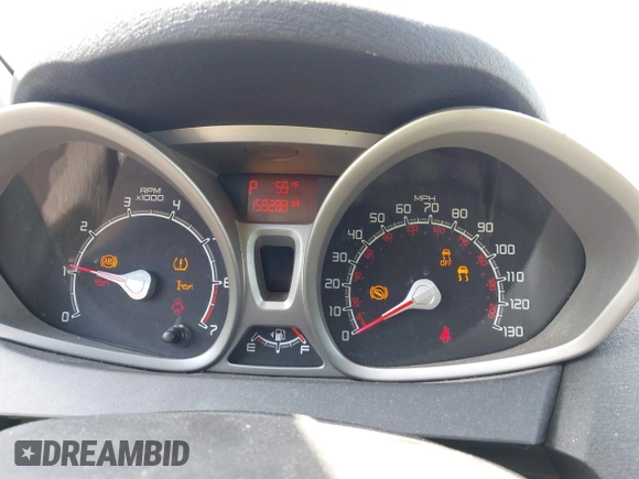2011 Ford Fiesta SE with VIN 3FADP4BJ1BM232591, listed as a IAAI auction lot 41901982 with 159,288 mi miles. Bid and sale history available at carsss.com. Image 7.