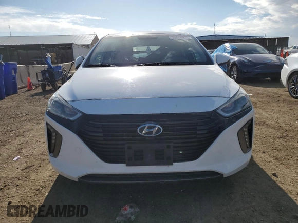 2017 Hyundai Ioniq Limited with VIN KMHC85LC1HU051550, listed as a Copart auction lot 55484925 with 140,752 mi miles and Salvage title. Bid and sale history available at DreamBid. Image 5.
