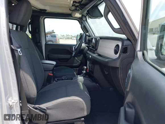 2024 Jeep Wrangler Sport S with VIN 1C4RJXN60RW208013, listed as a IAAI auction lot 42117388 with 34,407 mi miles and . Bid and sale history available at DreamBid. Image 5.