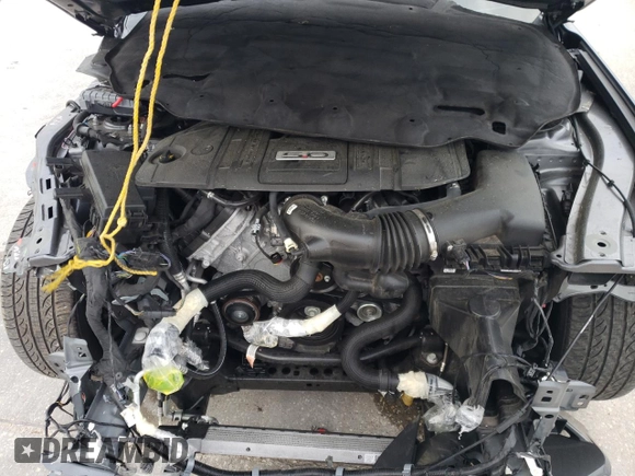 2023 Ford Mustang GT with VIN 1FA6P8CF6P5307163, listed as a Copart auction lot 50249155 with 16,115 mi miles and Salvage title. Bid and sale history available at DreamBid. Image 11.