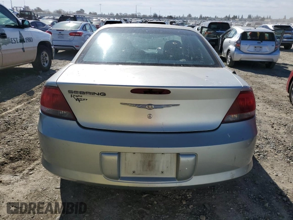 2005 Chrysler Sebring with VIN 1C3AL46J85N688024, listed as a Copart auction lot 47060115 with 177,555 mi miles and Salvage Title. Bid and sale history available at DreamBid. Image 6.