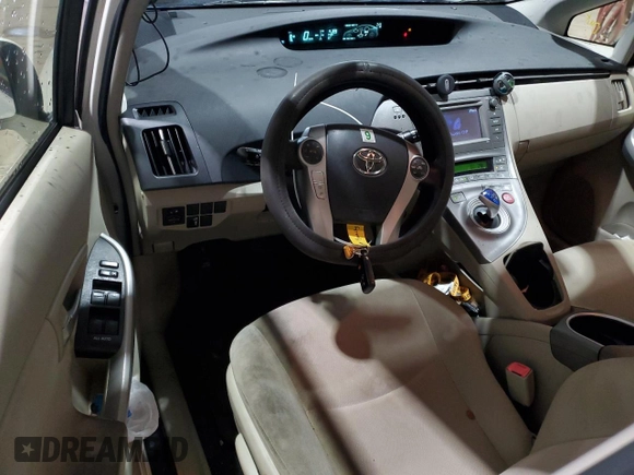 2012 Toyota Prius One with VIN JTDKN3DU8C1599835, listed as a Copart auction lot 55777685 with 204,188 mi miles and Salvage Title. Bid and sale history available at DreamBid. Image 8.