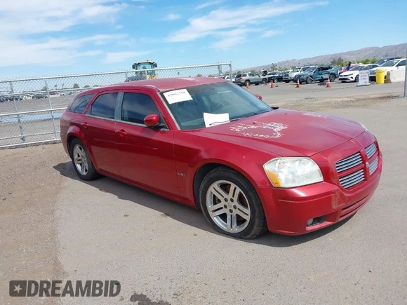 2006 Dodge Magnum R/T z VIN 2D8GV57256H203847, wystawiony jako IAAI lot #42062318 z przebiegiem 302 009 mil mil oraz . Historia ofert i sprzedaży dostępna na DreamBid. Obrazek 1.
