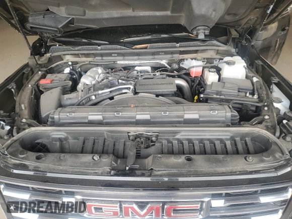 2025 GMC Sierra 2500HD AT4 z VIN 1GT4UPEY9SF116939, wystawiony jako Copart lot #55508755 z przebiegiem 13 602 mil mil oraz Szkoda całkowita • Salvage title. Historia ofert i sprzedaży dostępna na DreamBid. Obrazek 11.