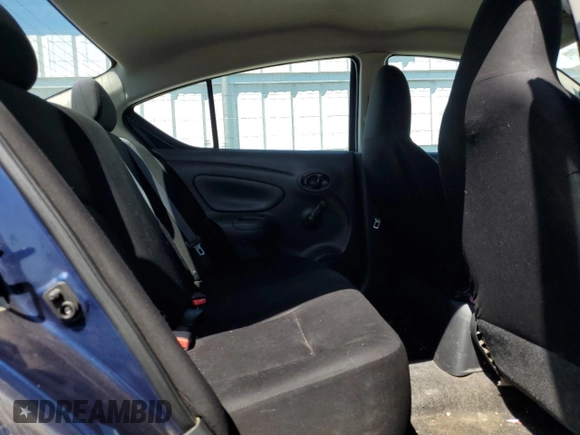 2014 Nissan Versa SV with VIN 3N1CN7AP8EL825218, listed as a Copart auction lot 49835355 with 156,744 mi miles and Salvage Title. Bid and sale history available at carsss.com. Image 10.