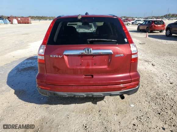 2010 Honda CR-V EX-L with VIN JHLRE4H7XAC009499, listed as a Copart auction lot 76495074 with 115,646 mi miles and Salvage Title. Bid and sale history available at carsss.com. Image 6.