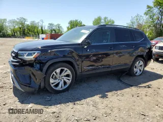 2021 Volkswagen Atlas SE with VIN 1V2WR2CA6MC541931, listed as a Copart auction lot 54544665 with 108,385 mi miles and Salvage title. Bid and sale history available at DreamBid. Image 1.