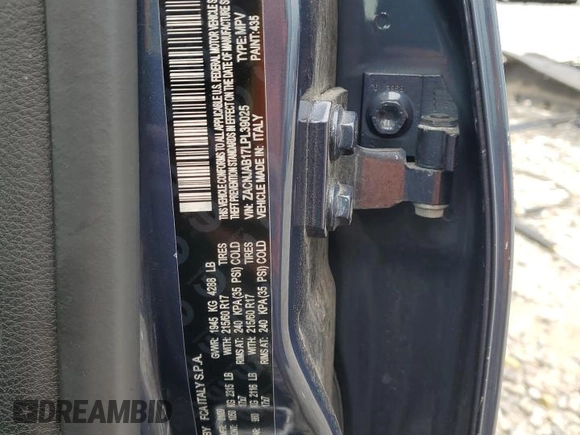 2020 Jeep Renegade Altitude with VIN ZACNJAB17LPL39025, listed as a Copart auction lot 65743864 with 103,172 mi miles and Non repairable. Bid and sale history available at DreamBid. Image 14.
