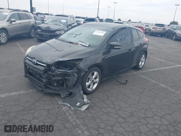 2013 Ford Focus SE with VIN 1FADP3K2XDL296376, listed as a IAAI auction lot 41885580 with 89,615 mi miles. Bid and sale history available at carsss.com. Image 2.