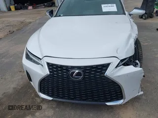 2021 Lexus IS with VIN JTHCA1D21M5116584, listed as a IAAI auction lot 41818401 with 56,354 mi miles. Bid and sale history available at carsss.com. Image 12.