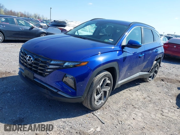 2023 Hyundai Tucson SEL with VIN 5NMJFCAE9PH172567, listed as a IAAI auction lot 41995121 with 23,638 mi miles. Bid and sale history available at carsss.com. Image 17.