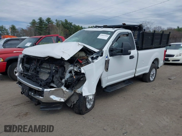2022 Ford F-250 XL with VIN 1FTBF2B67NEE11698, listed as a IAAI auction lot 42053954 with 67,692 mi miles and . Bid and sale history available at DreamBid. Image 2.