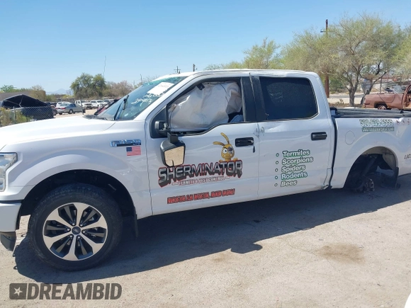 2020 Ford F-150 XL with VIN 1FTEW1EP9LKE79673, listed as a IAAI auction lot 42164533 with Not provided miles and . Bid and sale history available at DreamBid. Image 15.