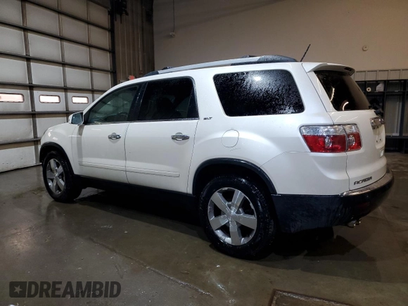 2012 GMC Acadia SLT1 with VIN 1GKKVRED3CJ418310, listed as a Copart auction lot 46987455 with 129,142 mi miles and Salvage Title. Bid and sale history available at carsss.com. Image 2.