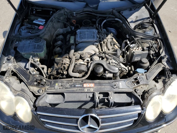 2007 Mercedes-Benz CLK-Class 5.5L with VIN WDBTK72F47F224170, listed as a Copart auction lot 70914174 with 182,806 mi miles and Non Repairable. Bid and sale history available at carsss.com. Image 11.