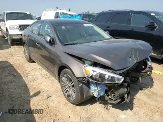 2015 Kia Cadenza Premium with VIN KNALN4D76F5173172, listed as a Copart auction lot 66956673 with 37,974 mi miles and Salvage Title. Bid and sale history available at carsss.com. Image 11.