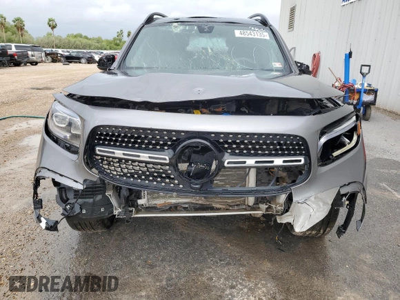 2021 Mercedes-Benz GLB 250 z VIN W1N4M4HB5MW136901, wystawiony jako Copart lot #48543135 z przebiegiem Nie podano mil oraz Szkoda całkowita • Salvage title. Historia ofert i sprzedaży dostępna na DreamBid. Obrazek 5.