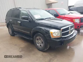 2005 Dodge Durango Limited z VIN 1D8HD58D35F579602, wystawiony jako IAAI lot #41321838 z przebiegiem 219 297 mil mil oraz . Historia ofert i sprzedaży dostępna na DreamBid. Obrazek 1.