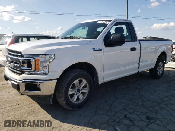 2019 Ford F-150 XL with VIN 1FTMF1C53KKD08235, listed as a Copart auction lot 71729654 with 99,112 mi miles and Non repairable. Bid and sale history available at DreamBid. Image 1.