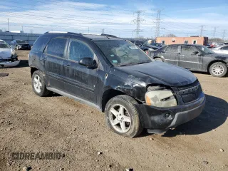 2006 Chevrolet Equinox LT z VIN 2CNDL73F466102477, wystawiony jako Copart lot #42427505 z przebiegiem 202 792 mil mil oraz Szkody całkowita. Historia ofert i sprzedaży dostępna na DreamBid. Obrazek 4.