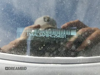 2017 Nissan Altima SR z VIN 1N4AL3AP8HC254001, wystawiony jako Copart lot #57818285 z przebiegiem 78 000 mil mil oraz Szkoda całkowita • Salvage title. Historia ofert i sprzedaży dostępna na DreamBid. Obrazek 12.