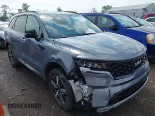 2023 Kia Sorento S z VIN 5XYRL4LC9PG168459, wystawiony jako IAAI lot #42155586 z przebiegiem 48 205 mil mil oraz . Historia ofert i sprzedaży dostępna na DreamBid. Obrazek 1.