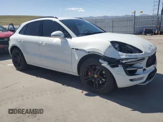 2017 Porsche Macan GTS with VIN WP1AG2A53HLB50098, listed as a Copart auction lot 51794845 with 38,266 mi miles and Salvage Title. Bid and sale history available at DreamBid. Image 4.
