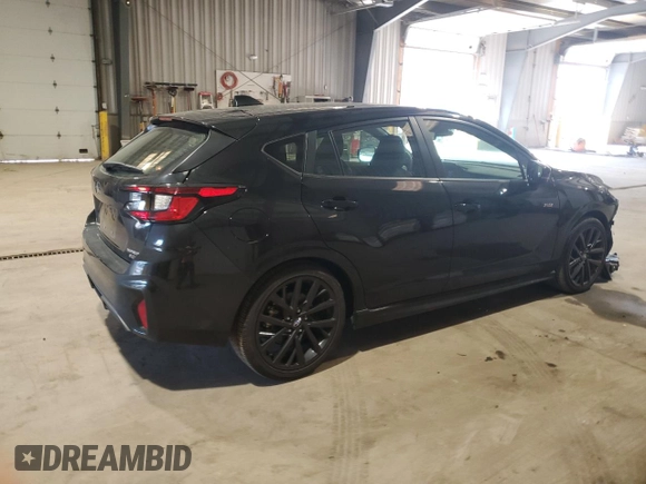 2024 Subaru Impreza RS with VIN JF1GUHHC4R8290117, listed as a Copart auction lot 78434094 with 6,260 mi miles and Salvage Title. Bid and sale history available at carsss.com. Image 3.