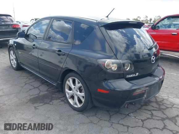 2008 Mazda 3 s GT *Ltd Avail* with VIN JM1BK344281851059, listed as a IAAI auction lot 41957637 with Not Provided miles. Bid and sale history available at carsss.com. Image 3.