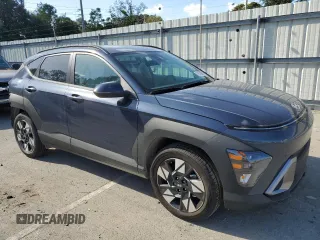 2024 Hyundai Kona SEL with VIN KM8HB3AB8RU104915, listed as a Copart auction lot 78610894 with 469 mi miles and Salvage Title. Bid and sale history available at carsss.com. Image 4.