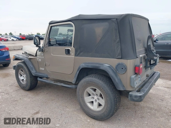 2005 Jeep Wrangler X with VIN 1J4FA39S55P350696, listed as a IAAI auction lot 42367283 with 117,941 mi miles and . Bid and sale history available at DreamBid. Image 3.
