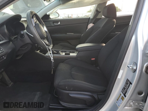 2019 Kia Optima LX with VIN 5XXGT4L34KG326467, listed as a Copart auction lot 60603525 with 59,201 mi miles and Salvage title. Bid and sale history available at DreamBid. Image 7.