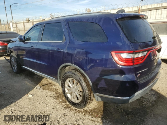 2018 Dodge Durango SXT with VIN 1C4RDJAG2JC366538, listed as a Copart auction lot 88583455 with 69,886 mi miles and Non repairable. Bid and sale history available at DreamBid. Image 2.