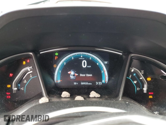 2016 Honda Civic EX with VIN 19XFC2F77GE053975, listed as a Copart auction lot 51849965 with 89,535 mi miles and Salvage Title. Bid and sale history available at DreamBid. Image 9.