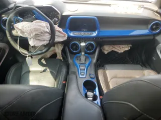 2018 Chevrolet Camaro 2LT with VIN 1G1FD1RS6J0121229, listed as a Copart auction lot 69922754 with 0 mi miles and Salvage Title. Bid and sale history available at carsss.com. Image 8.